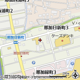 ネッツトヨタ岐阜中古車センター周辺の地図
