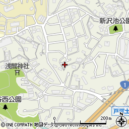 神奈川県横浜市戸塚区戸塚町3516-35周辺の地図