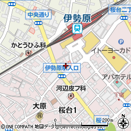 伊勢原駅前クリニック周辺の地図