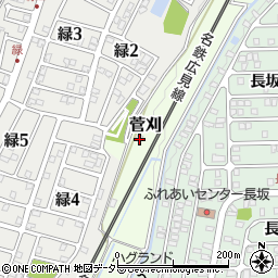 岐阜県可児市菅刈1514周辺の地図
