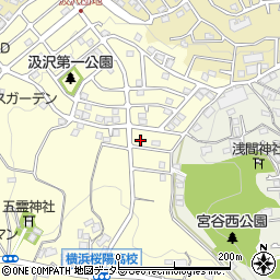 神奈川県横浜市戸塚区汲沢町1282-4周辺の地図