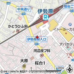 カメラのキタムラ伊勢原店周辺の地図