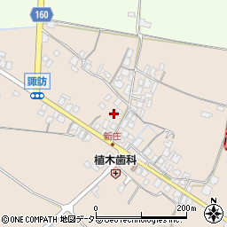 鳥取県米子市諏訪180周辺の地図