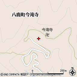 兵庫県養父市八鹿町今滝寺168周辺の地図