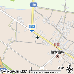 鳥取県米子市諏訪201周辺の地図