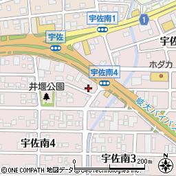 ヴィブロス岐阜南店周辺の地図