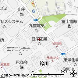タピルス株式会社　伊勢原工場周辺の地図