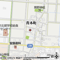 岐阜県大垣市青木町1551周辺の地図