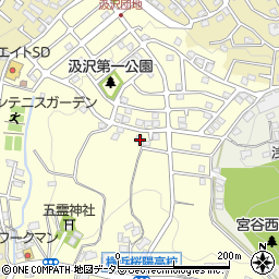 神奈川県横浜市戸塚区汲沢町1282-126周辺の地図