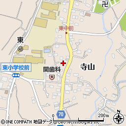 神奈川県秦野市寺山492周辺の地図