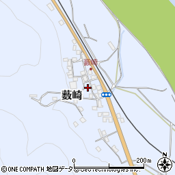 兵庫県養父市薮崎1189周辺の地図