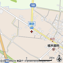 鳥取県米子市諏訪203-1周辺の地図