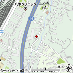 神奈川県横浜市港南区野庭町403周辺の地図