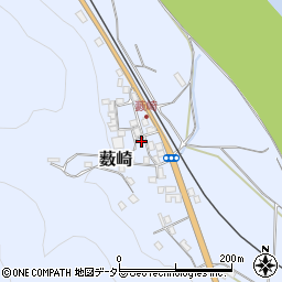 兵庫県養父市薮崎1187周辺の地図