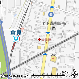 セカンドストリート　寒川倉見店周辺の地図