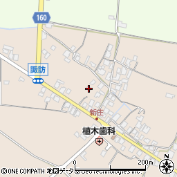 鳥取県米子市諏訪188周辺の地図