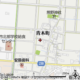 岐阜県大垣市青木町1550周辺の地図
