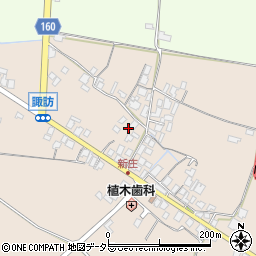 鳥取県米子市諏訪178周辺の地図
