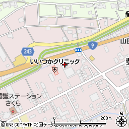 島根県出雲市斐川町荘原2193周辺の地図