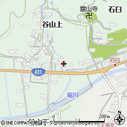 島根県出雲市大社町遙堪谷山上1100周辺の地図