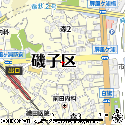 磯子建築営繕周辺の地図