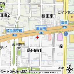 財団法人消防試験研究センター　岐阜県支部周辺の地図