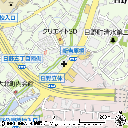 横浜中央鍼灸整骨院周辺の地図