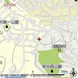 神奈川県横浜市戸塚区汲沢町1282-39周辺の地図