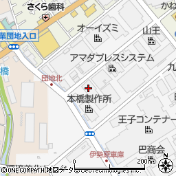 神奈川県金属プレス工業協同組合周辺の地図