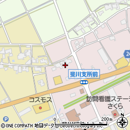 島根県出雲市斐川町荘原121周辺の地図