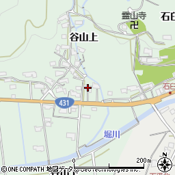 島根県出雲市大社町遙堪谷山上1104-1周辺の地図