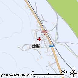 兵庫県養父市薮崎1192周辺の地図