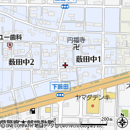 辻自転車店周辺の地図