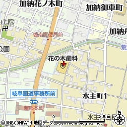 ゲオ岐阜茜部店周辺の地図