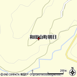 兵庫県朝来市和田山町朝日430周辺の地図