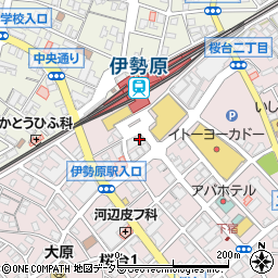 ＦＡＣＥ伊勢原店周辺の地図