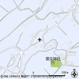 鳥取県倉吉市志津552-2周辺の地図