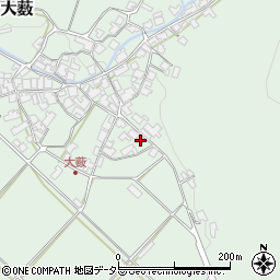 兵庫県養父市大薮104周辺の地図