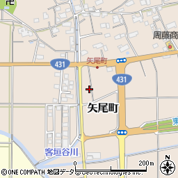 島根県出雲市矢尾町512周辺の地図