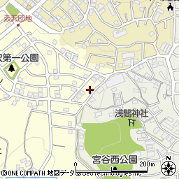 神奈川県横浜市戸塚区汲沢町1288-37周辺の地図