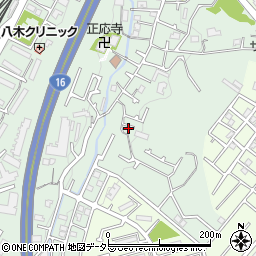 神奈川県横浜市港南区野庭町222周辺の地図