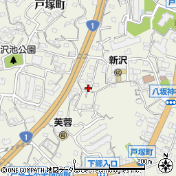 神奈川県横浜市戸塚区戸塚町3669周辺の地図