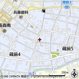 昭和靴下周辺の地図