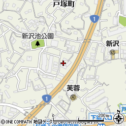 神奈川県横浜市戸塚区戸塚町3427周辺の地図