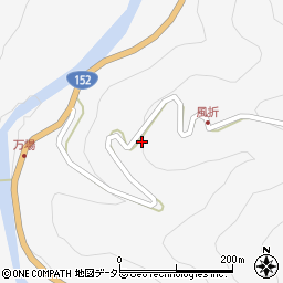 長野県飯田市上村542周辺の地図