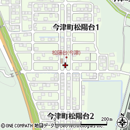 滋賀県高島市今津町松陽台周辺の地図