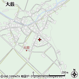 兵庫県養父市大薮108周辺の地図