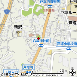 神奈川県横浜市戸塚区戸塚町4188周辺の地図