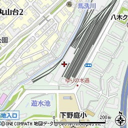 上永谷検車区周辺の地図