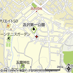 神奈川県横浜市戸塚区汲沢町1211-111周辺の地図